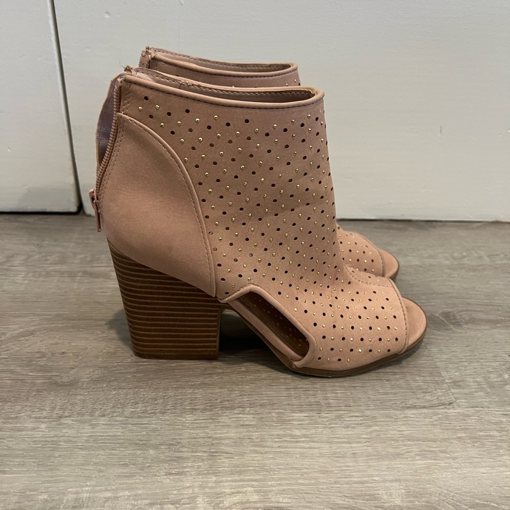 Bedazzled booties